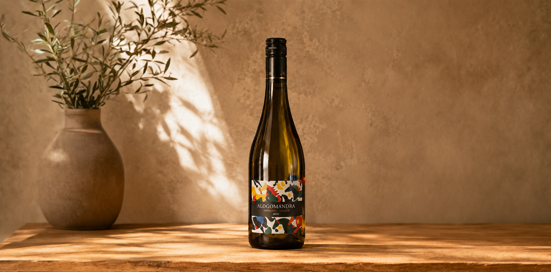 Alogomandra private wine label project visual